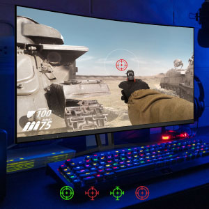 FreeSync FPS/RTS gamers GamePlus crosshair functionality